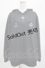 TRAVAS TOKYO / CAT EYEプリントプルパーカー  ブラック H-25-02-26-048-PU-TO-KB-ZH