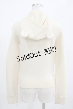 画像3: Jane Marple / くま耳パーカー M ベージュ H-25-02-26-050-JM-TO-KB-ZH
