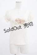 Katie / ANGEL Tee  アイボリー H-25-02-26-060-LO-TO-KB-ZH