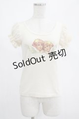 Katie / ANGEL Tee  アイボリー H-25-02-26-060-LO-TO-KB-ZH