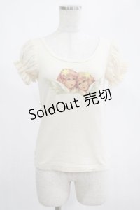 Katie / ANGEL Tee  アイボリー H-25-02-26-060-LO-TO-KB-ZH