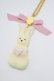 画像1: Q-pot. / ミルクなうさぎクッキーネックレス  ミルク H-25-02-26-067-QP-AC-KB-ZH (1)