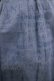 画像4: Jane Marple / Sheer logosスクエアドレス  ブルー H-25-02-26-007-JM-OP-KB-ZH (4)