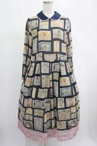 Jane Marple / Precious invitationsコレットドレス Free ネイビー H-25-02-26-008-JM-OP-KB-ZH