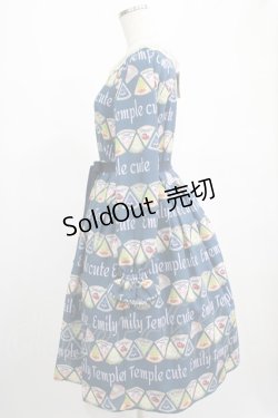 画像2: Emily Temple cute / パッケージチーズワンピース  ネイビー H-25-02-26-012-ET-OP-KB-ZH