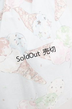 画像4: MILK / ICE CREAMドレス  ミントソーダプリント H-25-02-26-020-ML-OP-KB-ZH