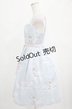 画像2: Leur Getter / Crown Swanキャミワンピース M サックス H-25-02-26-021-LU-OP-KB-ZH