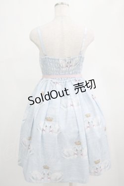 画像3: Leur Getter / Crown Swanキャミワンピース M サックス H-25-02-26-021-LU-OP-KB-ZH