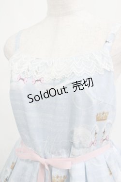 画像5: Leur Getter / Crown Swanキャミワンピース M サックス H-25-02-26-021-LU-OP-KB-ZH