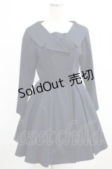 MILK / トレンチ風ワンピース  ネイビー H-25-02-26-023-ML-OP-KB-ZH