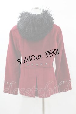 画像2: ALGONQUINS / フード付きナポレオン風ジャケット F 赤 H-25-02-27-1062-AL-CO-KB-ZT-C036
