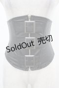 Na+H / 蟲コルセット  ブラック H-25-02-27-1003-PU-ZA-KB-ZT