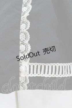 画像5: ATELIER BOZ / シスターワンピース  黒×白 H-25-02-27-1018-EL-OP-KB-ZH