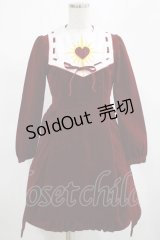 PAMEO POSE / SACRED HEART DRESS Free BORDEAUX H-25-02-28-025-GO-OP-NS-ZH