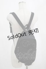 axes femme / ビッグローズリュックサック  ブラック H-25-02-28-031-AX-BG-NS-ZH