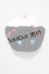BABY,THE STARS SHINE BRIGHT / ねこくみゃちゃんクリップブローチ  ブラック H-25-02-28-041-BA-AC-NS-ZH