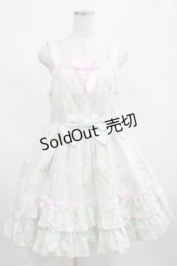 画像1: Angelic Pretty / Candy Fun Fairジャンパースカート Free ミント H-25-02-28-004-AP-OP-NS-ZH