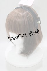 m petit by misako / AM*NIフラワーカチューシャ  ブラック H-25-02-28-055-LO-AC-NS-ZH
