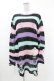 画像1: KILL STAR / Pastel Punk Knit Sweater M 黒×ピンク×パープル×ミント H-25-02-28-1053-SL-TO-KB-ZH (1)