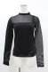 画像1: KILL STAR / Dark Reality Mesh Top XS ブラック H-25-02-28-1006-SL-TO-KB-ZS (1)