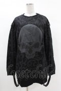 KILL STAR / DOOM TRIBE SWEAT DRESS S ブラック H-25-02-28-1007-SL-OP-KB-ZI