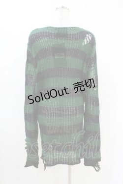 画像2: KILL STAR / Absinthe Knit Sweater S グリーン H-25-02-28-1010-SL-TO-KB-ZH