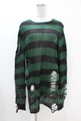 KILL STAR / Absinthe Knit Sweater XS グリーン H-25-02-28-1014-SL-TO-KB-ZH