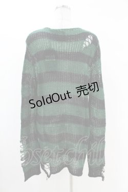画像2: KILL STAR / Absinthe Knit Sweater XS グリーン H-25-02-28-1014-SL-TO-KB-ZH