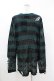 画像2: KILL STAR / Sea Punk Knit Sweater S ブルーグリーン H-25-02-28-1022-SL-TO-KB-ZI (2)