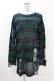 画像1: KILL STAR / Sea Punk Knit Sweater XS ブルーグリーン H-25-02-28-1027-SL-TO-KB-ZI (1)