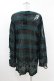 画像2: KILL STAR / Sea Punk Knit Sweater XS ブルーグリーン H-25-02-28-1027-SL-TO-KB-ZI (2)