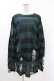 画像1: KILL STAR / Sea Punk Knit Sweater XS ブルーグリーン H-25-02-28-1029-SL-TO-KB-ZH (1)