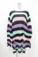 画像1: KILL STAR / Pastel Punk Knit Sweater L 黒×ピンク×パープル×ミント H-25-02-28-1036-SL-TO-KB-ZI (1)