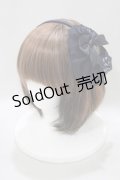Innocent World / 丸型レースカチューシャ  ネイビー H-25-02-28-061-IW-AC-NS-ZH