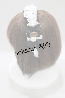 画像2: Baby Meow / ヘッドドレス風カチューシャ  ブラック H-25-02-28-067-GO-AC-NS-ZH