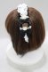 画像2: Baby Meow / ヘッドドレス風カチューシャ  ブラック H-25-02-28-067-GO-AC-NS-ZH (2)