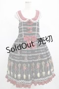 metamorphose / 【プラスサイズ】Beau Couvert バッスルジャンパースカート プラスサイズ ノワール H-25-02-28-005-ME-OP-NS-ZH