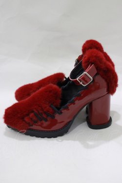 画像2: PAMEO POSE / Witchs Pumps 36 BORDEAUX H-25-02-28-079-GO-SH-NS-ZH