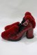 画像2: PAMEO POSE / Witchs Pumps 36 BORDEAUX H-25-02-28-079-GO-SH-NS-ZH (2)