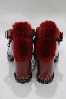 画像3: PAMEO POSE / Witchs Pumps 36 BORDEAUX H-25-02-28-079-GO-SH-NS-ZH