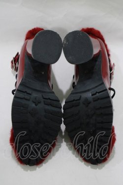 画像4: PAMEO POSE / Witchs Pumps 36 BORDEAUX H-25-02-28-079-GO-SH-NS-ZH