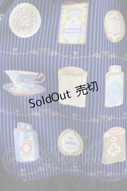 画像4: metamorphose / 【プラスサイズ】Classic Tea House ジャンパースカート プラスサイズ ブルー H-25-02-28-006-ME-OP-NS-ZH