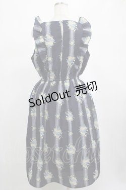 画像3: axes femme / 花柄ワンピース M ネイビー H-25-02-28-009-AX-OP-NS-ZH