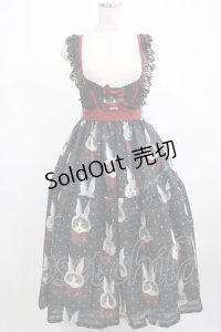 Royal Princess Alice / うさネコちゃんジャンパースカート Free ブラック H-25-02-28-013-LO-OP-NS-ZH