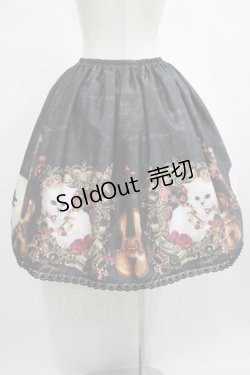 画像3: Enchantlic Enchantilly / 猫の王女さまの音楽会〜ヴァイオリン〜 スカート Free ブラック H-25-02-28-021-LO-SK-NS-ZH