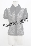 KILL STAR / Vexina Lace Collar Blouse XS ブラック H-25-03-01-034-SL-BL-KB-ZH