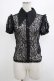 画像1: KILL STAR / Vexina Lace Collar Blouse XS ブラック H-25-03-01-034-SL-BL-KB-ZH (1)