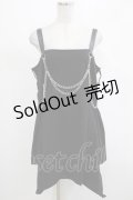 KILL STAR / Pleasure & Chain Dress M ブラック H-25-03-01-036-SL-OP-KB-ZI