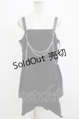 KILL STAR / Pleasure & Chain Dress M ブラック H-25-03-01-036-SL-OP-KB-ZI