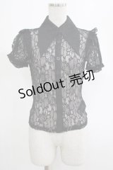 KILL STAR / Vexina Lace Collar Blouse XS ブラック H-25-03-01-042-SL-BL-KB-ZH
